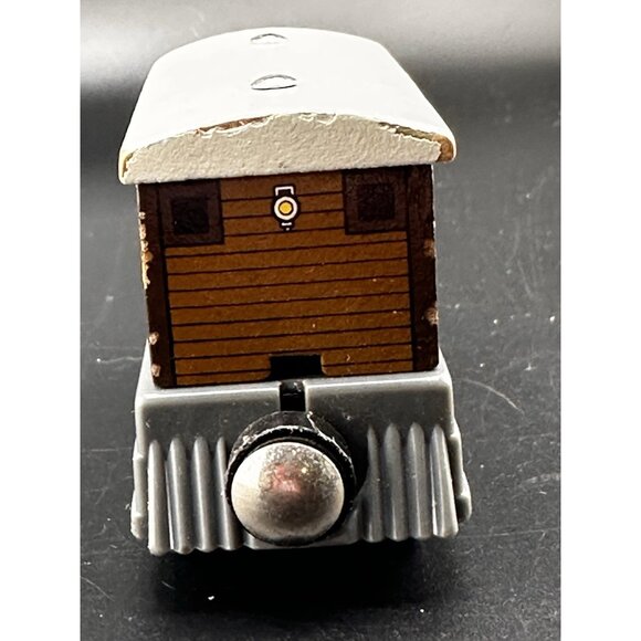 Toby Tram Car Thomas the Train Wooden Railway Tank Engine #7 Friends 2003 Vtg-1 - Picture 7 of 10